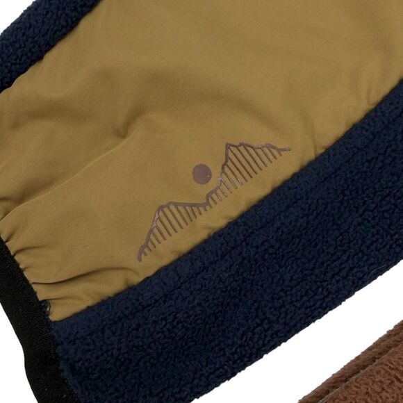 Kavu Men's Crew Who Fleece Pullover Crew Color Block Fort to Sea Medium - Picture 8 of 15